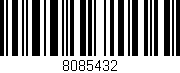 Código de barras (EAN, GTIN, SKU, ISBN): '8085432'