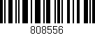 Código de barras (EAN, GTIN, SKU, ISBN): '808556'