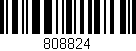 Código de barras (EAN, GTIN, SKU, ISBN): '808824'