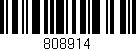 Código de barras (EAN, GTIN, SKU, ISBN): '808914'