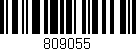 Código de barras (EAN, GTIN, SKU, ISBN): '809055'