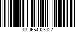 Código de barras (EAN, GTIN, SKU, ISBN): '8090654925837'