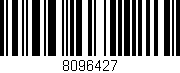 Código de barras (EAN, GTIN, SKU, ISBN): '8096427'