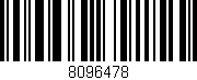 Código de barras (EAN, GTIN, SKU, ISBN): '8096478'
