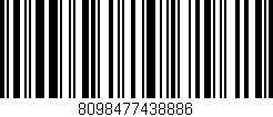 Código de barras (EAN, GTIN, SKU, ISBN): '8098477438886'