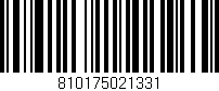 Código de barras (EAN, GTIN, SKU, ISBN): '810175021331'