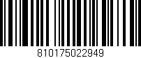 Código de barras (EAN, GTIN, SKU, ISBN): '810175022949'
