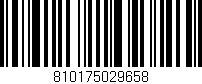 Código de barras (EAN, GTIN, SKU, ISBN): '810175029658'