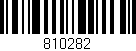 Código de barras (EAN, GTIN, SKU, ISBN): '810282'