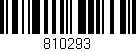 Código de barras (EAN, GTIN, SKU, ISBN): '810293'