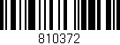 Código de barras (EAN, GTIN, SKU, ISBN): '810372'