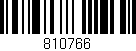 Código de barras (EAN, GTIN, SKU, ISBN): '810766'