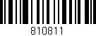 Código de barras (EAN, GTIN, SKU, ISBN): '810811'