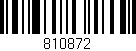 Código de barras (EAN, GTIN, SKU, ISBN): '810872'