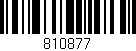 Código de barras (EAN, GTIN, SKU, ISBN): '810877'
