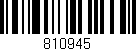 Código de barras (EAN, GTIN, SKU, ISBN): '810945'