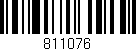 Código de barras (EAN, GTIN, SKU, ISBN): '811076'