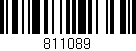 Código de barras (EAN, GTIN, SKU, ISBN): '811089'