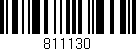 Código de barras (EAN, GTIN, SKU, ISBN): '811130'