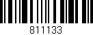 Código de barras (EAN, GTIN, SKU, ISBN): '811133'