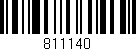 Código de barras (EAN, GTIN, SKU, ISBN): '811140'