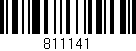 Código de barras (EAN, GTIN, SKU, ISBN): '811141'