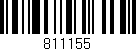 Código de barras (EAN, GTIN, SKU, ISBN): '811155'