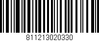 Código de barras (EAN, GTIN, SKU, ISBN): '811213020330'