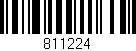 Código de barras (EAN, GTIN, SKU, ISBN): '811224'
