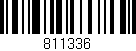 Código de barras (EAN, GTIN, SKU, ISBN): '811336'