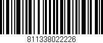 Código de barras (EAN, GTIN, SKU, ISBN): '811338022226'