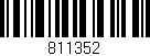Código de barras (EAN, GTIN, SKU, ISBN): '811352'