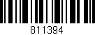 Código de barras (EAN, GTIN, SKU, ISBN): '811394'