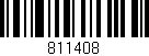 Código de barras (EAN, GTIN, SKU, ISBN): '811408'