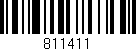 Código de barras (EAN, GTIN, SKU, ISBN): '811411'