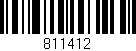 Código de barras (EAN, GTIN, SKU, ISBN): '811412'