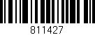 Código de barras (EAN, GTIN, SKU, ISBN): '811427'