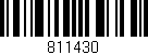 Código de barras (EAN, GTIN, SKU, ISBN): '811430'
