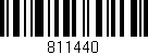 Código de barras (EAN, GTIN, SKU, ISBN): '811440'