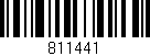 Código de barras (EAN, GTIN, SKU, ISBN): '811441'
