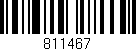 Código de barras (EAN, GTIN, SKU, ISBN): '811467'