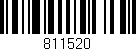 Código de barras (EAN, GTIN, SKU, ISBN): '811520'