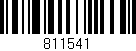 Código de barras (EAN, GTIN, SKU, ISBN): '811541'