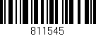 Código de barras (EAN, GTIN, SKU, ISBN): '811545'