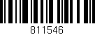 Código de barras (EAN, GTIN, SKU, ISBN): '811546'