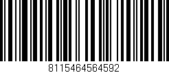 Código de barras (EAN, GTIN, SKU, ISBN): '8115464564592'