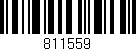 Código de barras (EAN, GTIN, SKU, ISBN): '811559'