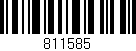 Código de barras (EAN, GTIN, SKU, ISBN): '811585'