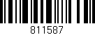 Código de barras (EAN, GTIN, SKU, ISBN): '811587'
