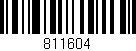 Código de barras (EAN, GTIN, SKU, ISBN): '811604'